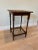 1920s Vintage Dark Wood Side Table For Sale - Image 11 of 11
