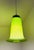 Glass Green Glass Pendant Light, 1960s For Sale - Image 7 of 8