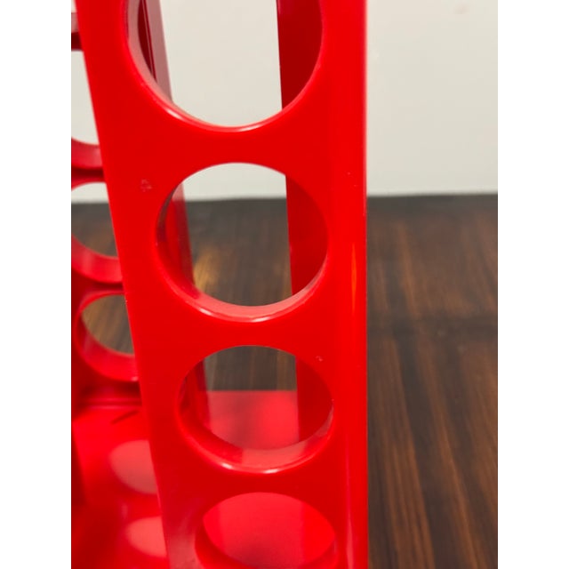 Mid-Century Modern Copco Retro Red Swivel Spice Rack, Vintage For Sale - Image 3 of 12