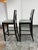 Holly Hunt Christian Liaigre for Holly Hunt Archipel Leather Barstools, Pair For Sale - Image 4 of 12