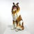 Ceramic Italian Porcelain Collie Dog Statue, 1970s For Sale - Image 7 of 10