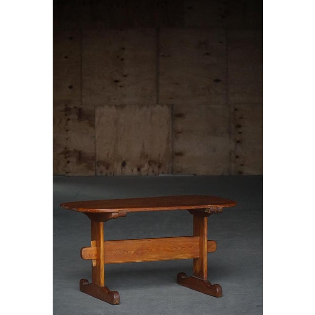 Swedish Oval Dining Table in Pine, 1930s For Sale - Image 12 of 18