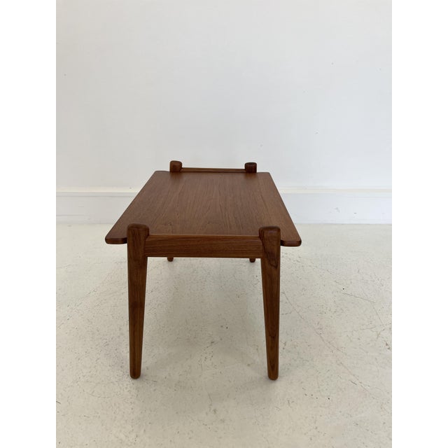 Mid-Century Teak Side Table by Fredrik A. Kayser for Vatne, Norway, 1960s For Sale - Image 4 of 10