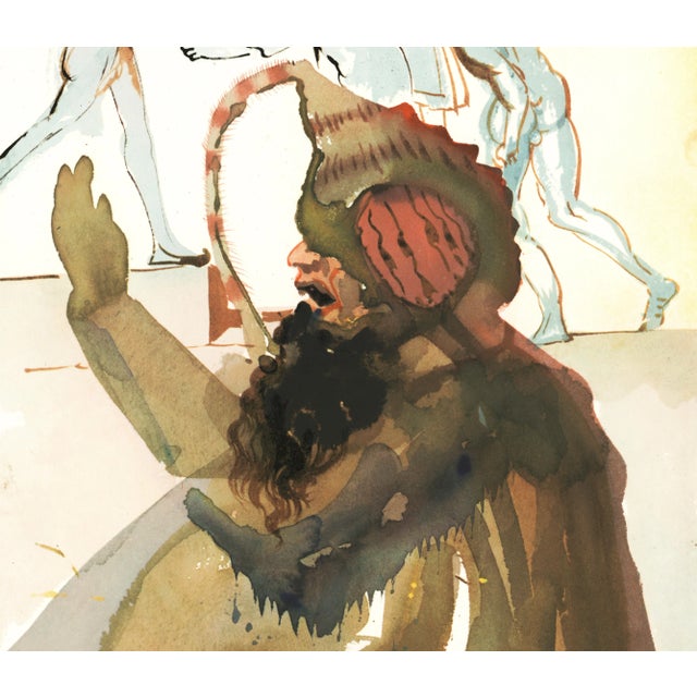 Abstract 1967 Salvador Dalí Biblia Sacra "Ioseph Et Fratres in Egypto" (Joseph and His Brothers in Egypt) For Sale - Image 3 of 10