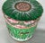 Antique Chinese Export Porcelain Famille Verte “Boc Choy Leaf” Pattern Canister With Lid. For Sale - Image 12 of 12