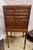 Antique German haberdashery thread cabinet. Gutermann was a brand known for silk thread "Seda para coser". The logo is...