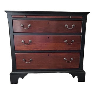 Bob Timberlake Cherry Night Stand Lexington Model Made in America Painted Black and Woodtone For Sale