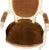Brown 19th Century French Louis XVI Carved and Painted Armchairs -a Pair For Sale - Image 8 of 14
