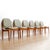 1960s Set of Six Danish Modern Model 203 Dining Chairs Arne Vodder for France & Son For Sale In Los Angeles - Image 6 of 15