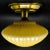 Metal Art Deco Pendant Lamp, Poland, 1950s For Sale - Image 7 of 7