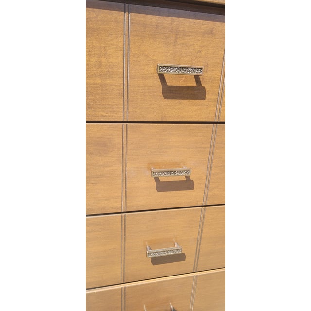 Mid Century Modern Tall Chest of Drawers For Sale - Image 11 of 13