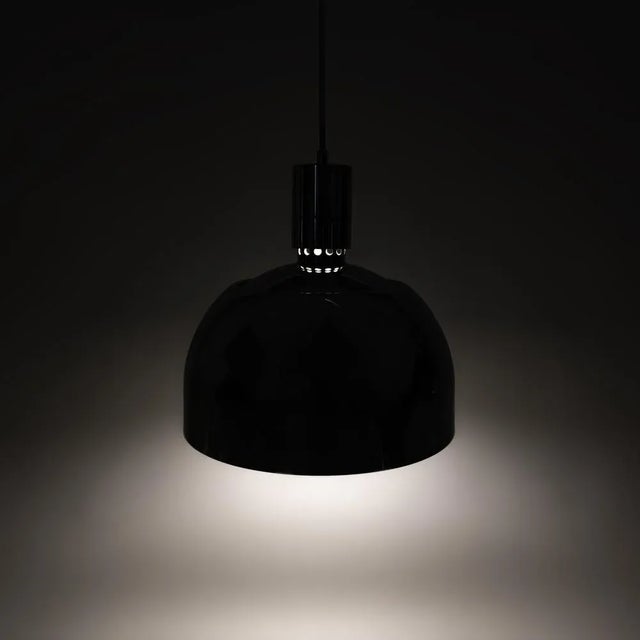 Metal AM/AS Ceiling Lamp with Chromed Swing Arm by Franco Albini for Sirrah, 1960s For Sale - Image 7 of 10