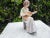 Danish Porcelain Figurine of Woman Playing Guitar from Bing & Grondahl, 1950s For Sale - Image 6 of 12