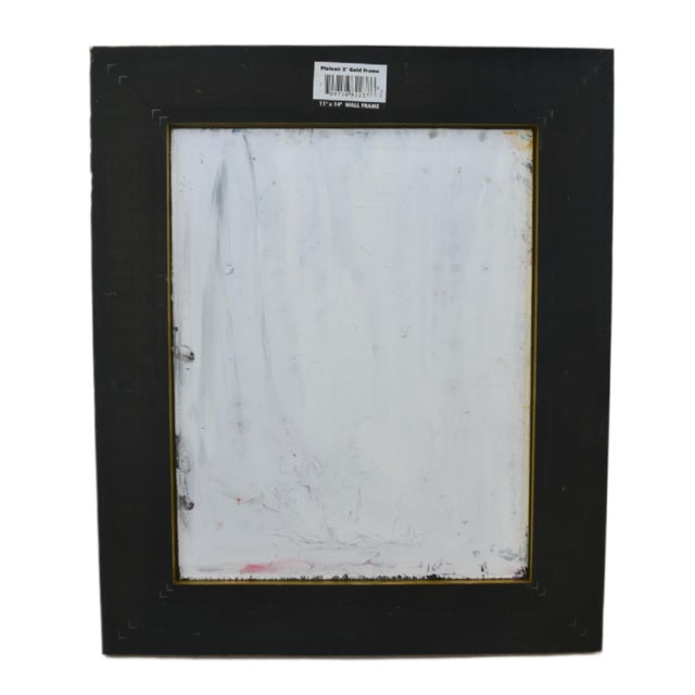 Impressionist Floral Bouquet Painting by Ruth Arenz Including the Antiqued Gold Wood Frame For Sale - Image 4 of 5