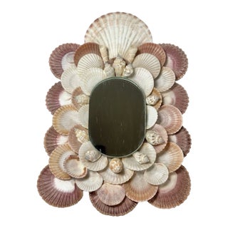 Vintage Shell Mirror For Sale