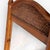 Brown Large Antique English Rustic Pine Farmhouse Wall Mirror with Arched Wicker Panel For Sale - Image 8 of 10