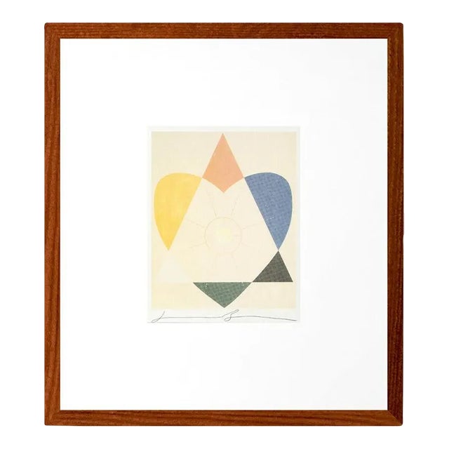 1995 Jonathan Borofsky Untitled Offset Lithograph For Sale