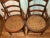 Wood Pair of Victorian Ladder-Back Arm Chairs With Round Cane Seats, Walnut, C. 1880s For Sale - Image 7 of 7