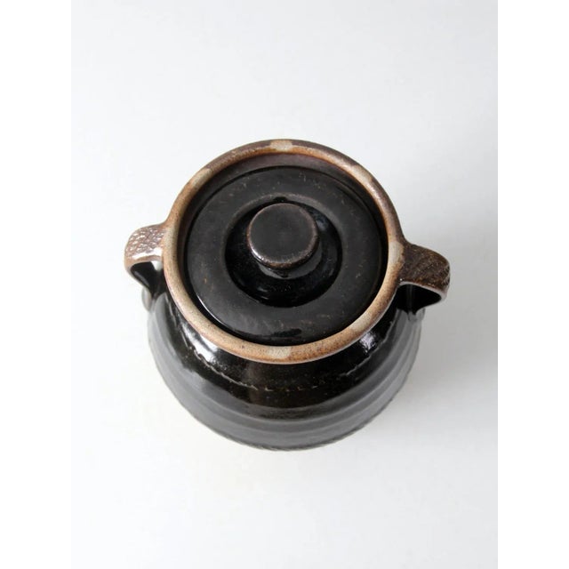 Vintage Studio Pottery Jar For Sale - Image 10 of 13