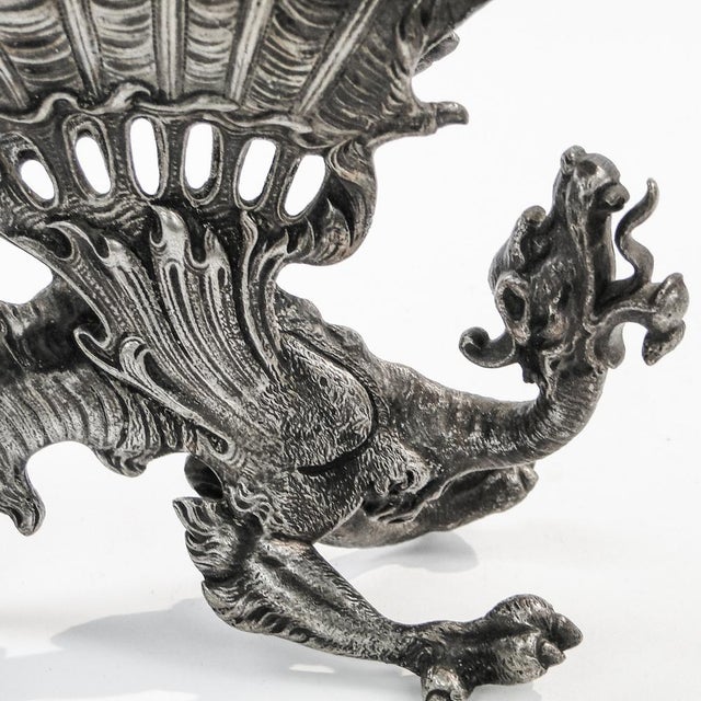 Biedermeier Figurative Stand for Fraget, Poland, 1890s, 1860, in Good conditions. Designed before 1890 This piece has an...