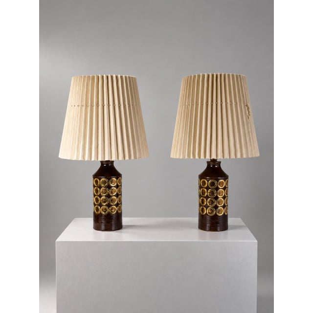 Ceramic Miranda Table Lamps from Bitossi, 1970s, Set of 2, in Very Good conditions. Designed 1970 to 1979 I have official...