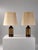 Ceramic Miranda Table Lamps from Bitossi, 1970s, Set of 2, in Very Good conditions. Designed 1970 to 1979 I have official...