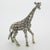 Vintage Italian Silver Giraffe Animal Figurine, 1960s For Sale - Image 4 of 11