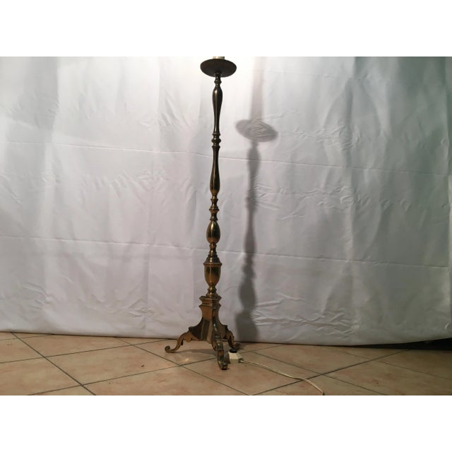 Brass Floor Lamp, 1970s For Sale - Image 16 of 18