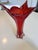 Submerged Blown Red Murano Glass Vase, 1960s, in Very Good conditions. Designed 1960 to 1969 This piece has an attribution...