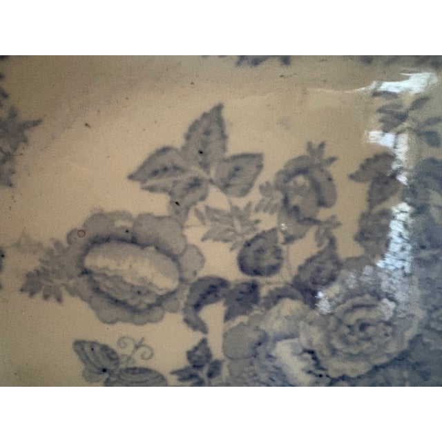 19th Century English Transferware Platter For Sale - Image 4 of 14