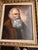 Wood 1960s Mid Century Modern Framed Oil Painting of an Old Man Chiaroscuro Tenebrism Vibe Maybe Franz Schoorman Work For Sale - Image 7 of 12