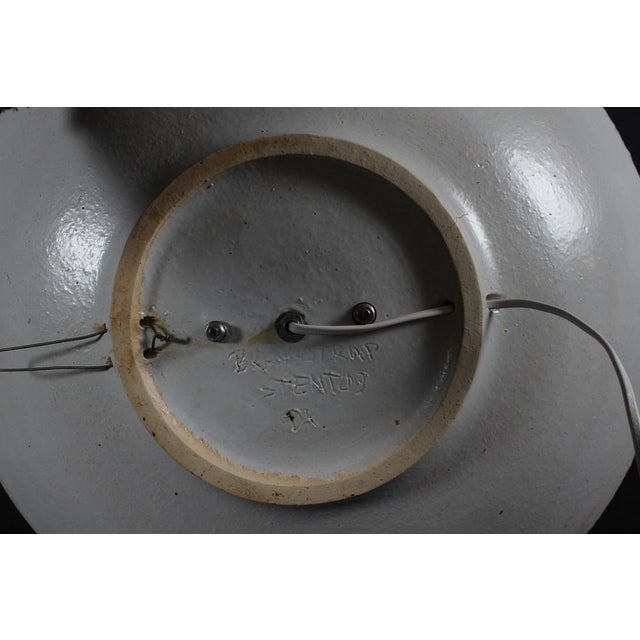 Danish Sculptural Sun Wall Sconce from Brangstrup Stentøj, 1970s For Sale - Image 16 of 17