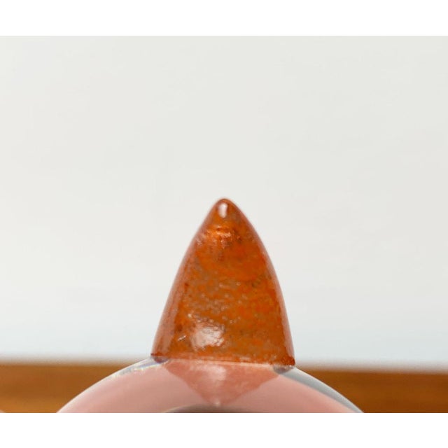 Vintage Italian Handmade Glass Bird from Collevilca, Italy For Sale - Image 13 of 15