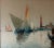 Antique Venetian Watercolor Sailboats on Water City Background For Sale In Philadelphia - Image 6 of 7