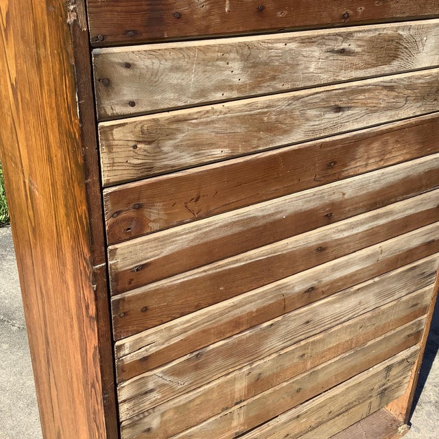1930's Oak Icebox For Sale - Image 10 of 11