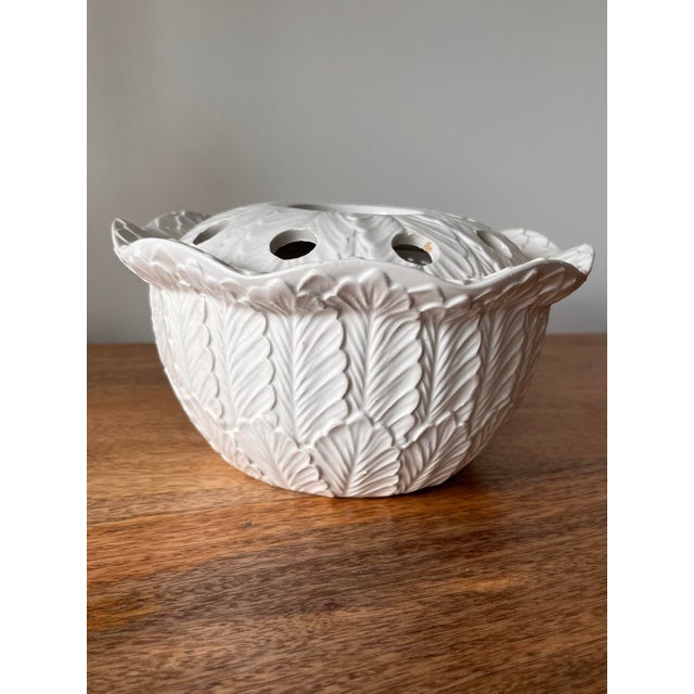 Vintage Italian Ceramic Tulipiere For Sale In Houston - Image 6 of 12