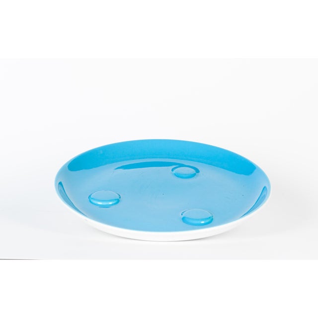 Vintage Ceramic Plate by R. Schweizer, Italy, 1970s For Sale - Image 3 of 5