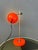 Mid-Century Modern Space Age Desk Lamp in Orange For Sale - Image 3 of 13