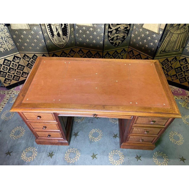 Ministers Desk with Walnut Boxes For Sale - Image 3 of 7