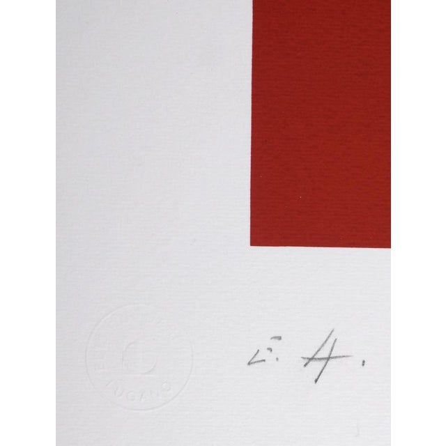 Aurélie Nemours, The Tree, 1989, Handprinted Serigraph, Paper For Sale - Image 4 of 5