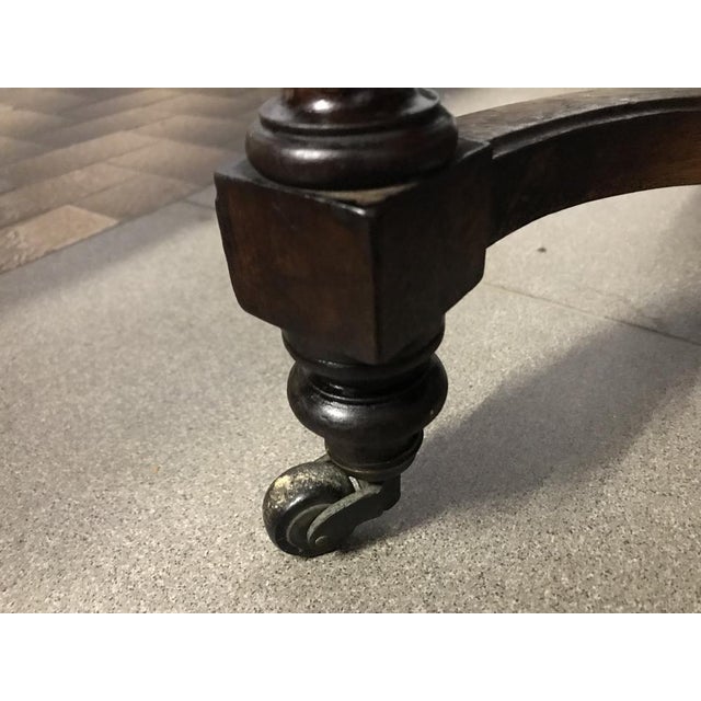 Mahogany and Oak Coffee Table, 1920s For Sale - Image 18 of 18