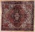 Hand-knotted Heriz rug, made of high-quality wool on a firm cotton warp. This type of rug is among the most characteristic...