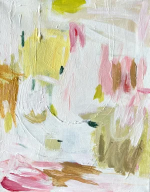 Abstract Expressionist Painting by Brenna Giessen