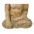 Large Chinese Rustic Wood Sitting Meditation Buddha Statue For Sale - Image 4 of 7