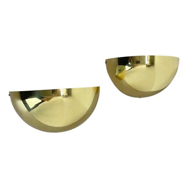 Brass Wall Light Sconces from Bankamp Leuchten, Germany, 1980s For Sale