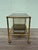 Italian Trolley in Faux Bamboo Brass and Smoked Glass Tops, 1970s For Sale - Image 4 of 10