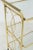 1960s Brass Drinks Cart With Decorative Scroll Work For Sale - Image 5 of 9