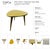 Vintage Triangular Werzalit Side Table with Tapered Wood Legs, 1950s For Sale - Image 10 of 11