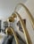 1970s Vintage Three-Arm Arc Floor Lamp in Brass with Marble Base, 1970s For Sale - Image 5 of 18