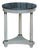 French Empire Style 19th Century Bleached Table with Marble Top and Column Legs For Sale